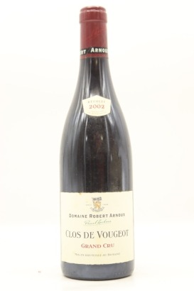 (1) 2002 Domaine Robert Arnoux (Lachaux) Clos de Vougeot Grand Cru, Cote de Nuits [JR17] [RP95]