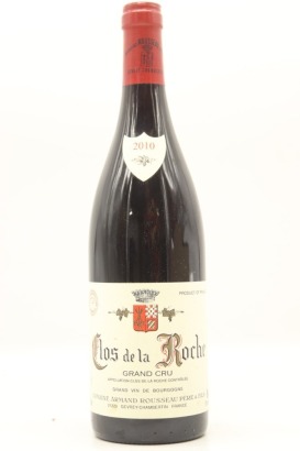 (1) 2010 Domaine Armand Rousseau Pere et Fils Clos de la Roche Grand Cru, Cote de Nuits [JR17.5]
