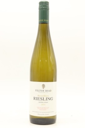 (1) 2014 Felton Road Bannockburn Riesling, Central Otago