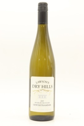 (1) 2007 Lawson's Dry Hills Gewurztraminer, Marlborough