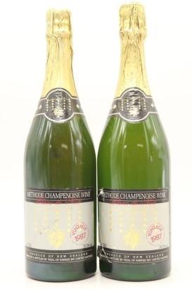 (2) 1987 Vidal Blanc de Noir Methode Champenoise, Hawke's Bay