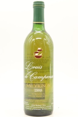 (1) 1988 Louis de Camponac Sauvignon Blanc, Bordeaux
