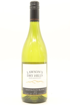 (1) 2012 Lawson's Dry Hills Sauvignon Blanc, Marlborough