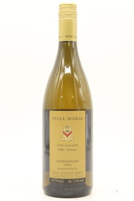 (1) 2004 Villa Maria Cellar Selection Chardonnay, Marlborough