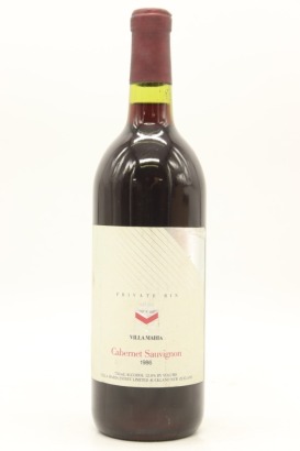 (1) 1986 Villa Maria Private Bin Cabernet Sauvignon, Hawke's Bay