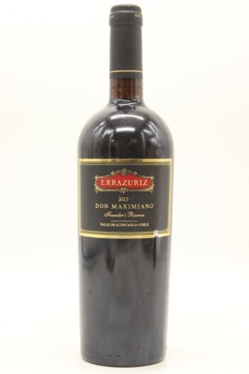 (1) 2013 Errazuriz Don Maximiano Founder's Reserve, Aconcagua Valley [JR17]