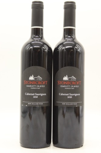 (2) 2020 Stonecroft Cabernet Sauvignon, Gimblett Gravels