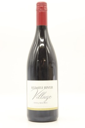 (1) 2005 Kumeu River Village Malbec, Auckland
