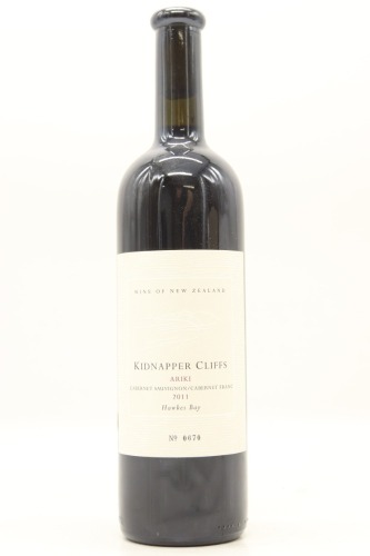 (1) 2011 Kidnapper Cliffs 'Ariki', Hawke's Bay