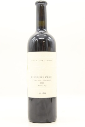 (1) 2010 Kidnapper Cliffs Cabernet Sauvignon, Hawke's Bay