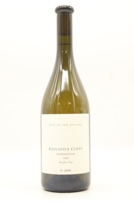 (1) 2009 Kidnapper Cliffs Chardonnay, Hawke's Bay [JR17]