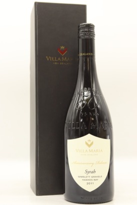 (1) 2011 Villa Maria Anniversary Release Syrah, Gimblett Gravels (GB)