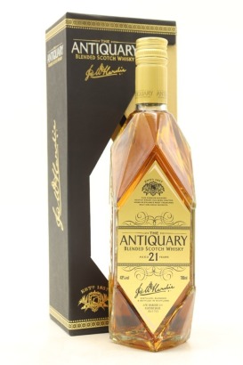 (1) Antiquary 21 Year Old Blended Scotch Whisky, 43% ABV (GB)