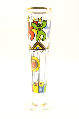 A Ritzenhoff Beer Glass Designed by Hyazinth Pakulla