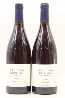 (2) 2023 Kusuda Pinot Noir, Martinborough [JR17]