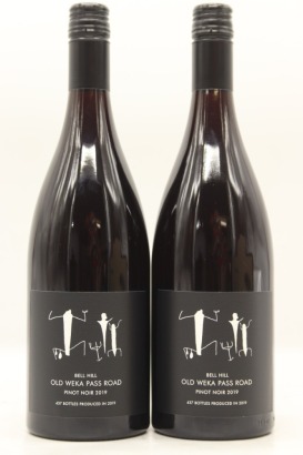 (2) 2019 Bell Hill Old Weka Pass Road Pinot Noir, Canterbury