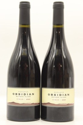 (2) 2020 Obsidian Reserve Syrah, Waiheke Island