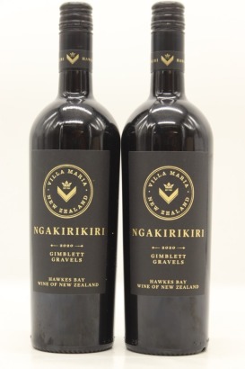(2) 2020 Villa Maria The Gravels Ngakirikiri, Gimblett Gravels [JR17]