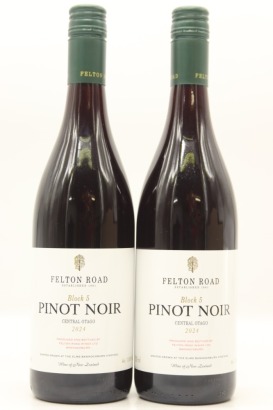 (2) 2024 Felton Road Block 5 Pinot Noir, Bannockburn