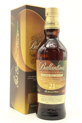 (1) Ballantine's Golden Zest Edition 21 Year Old Blended Scotch Whisky, 40% ABV (GB)