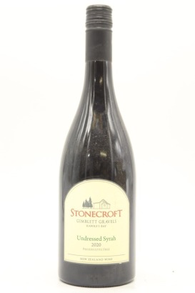 (1) 2020 Stonecroft Undressed Syrah, Gimblett Gravels
