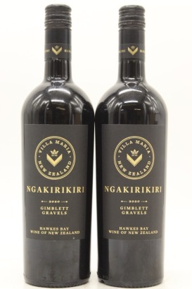 (2) 2020 Villa Maria The Gravels Ngakirikiri, Gimblett Gravels