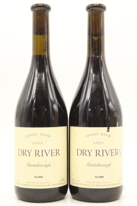 (2) 2002 Dry River Pinot Noir, Martinborough [JR17]