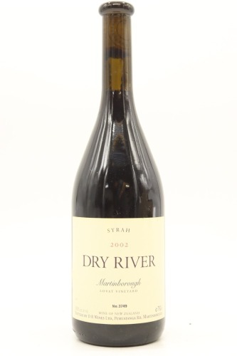 (1) 2002 Dry River Lovat Vineyard Syrah, Martinborough [BC95]