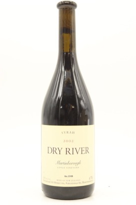 (1) 2002 Dry River Lovat Vineyard Syrah, Martinborough [BC95]