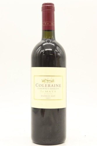 (1) 2001 Te Mata Estate Coleraine, Hawke's Bay