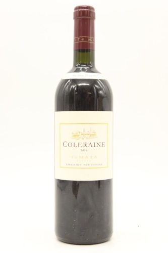 (1) 2006 Te Mata Estate Coleraine, Hawke's Bay