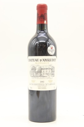 (1) 2002 Chateau d'Angludet, Margaux