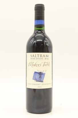 (1) 2003 Saltram Maker's Table Cabernet Sauvignon, Barossa Valley