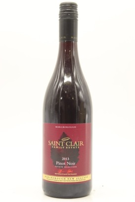 (1) 2013 Saint Clair Estate Selection Pinot Noir, Marlborough