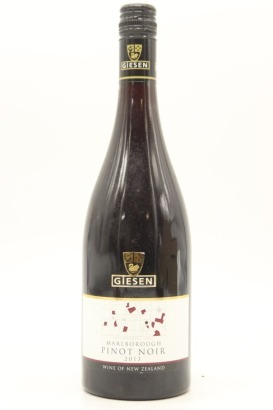(1) 2013 Giesen Pinot Noir, Marlborough