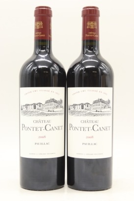 (2) 2008 Chateau Pontet-Canet, Pauillac [JR16]