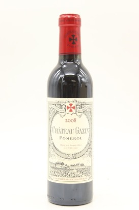 (1) 2008 Chateau Gazin, Pomerol, 375ml [JR16.5]