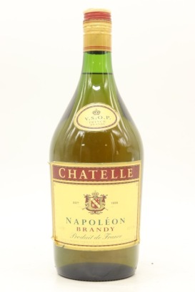 (1) Chatelle Napoleon V.S.O.P. Brandy, 37.2% ABV, 1000ml