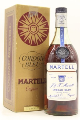 (1) Martell Cordon Bleu (Hong Kong Duty Free) Cognac, France, Circa. 1980's (GB)