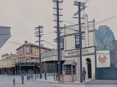 CHARLES BLADES Perrott's Corner, Willis Street, 1920's
