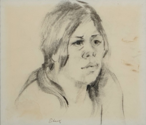 DORIS LUSK Unknown Portrait of a Woman
