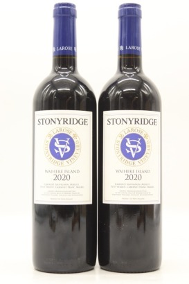 (2) 2020 Stonyridge Vineyard Larose, Waiheke Island