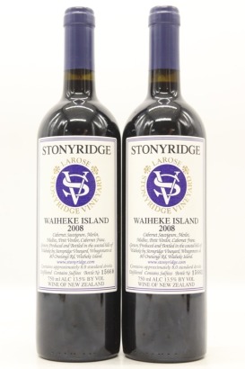 (2) 2008 Stonyridge Vineyard Larose, Waiheke Island