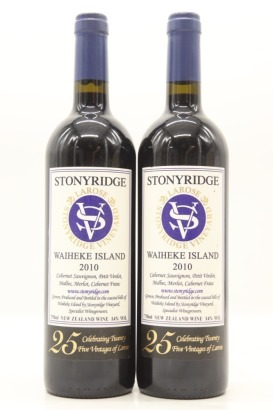 (2) 2010 Stonyridge Vineyard Larose, Waiheke Island