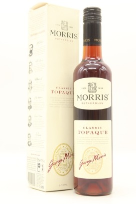 (1) Morris Classic Topaque, Rutherglen, 17.5% ABV, 500ml (GB)