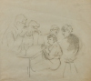 LOUISE HENDERSON Figures at a Milk Bar