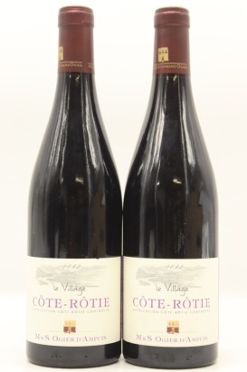 (2) 2012 Michel & Stephane Ogier d'Ampuis Cote Rotie Le Village, Rhone