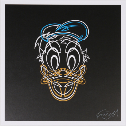 OTIS FRIZZELL Pinstripe Ronald Duck