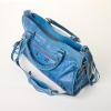 Balenciaga, Bleu &Eacute;lectrique Agneau Leather City Bag - 2