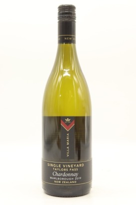 (1) 2019 Villa Maria Single Vineyard Taylors Pass Chardonnay, Marlborough